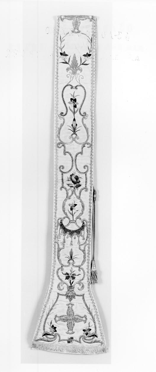 stola, opera isolata - manifattura lombarda (fine sec. XIX)