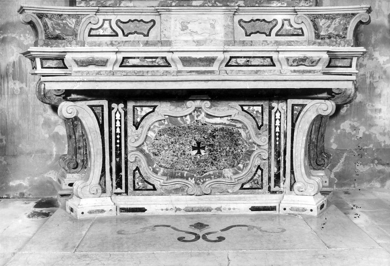 altare, opera isolata - ambito cremonese (prima metà sec. XIX)