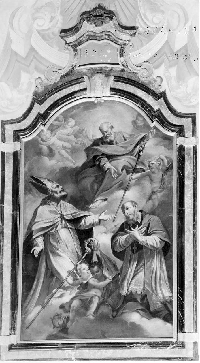 Santi (dipinto, elemento d'insieme) - ambito cremonese (fine/inizio secc. XVIII/ XIX)