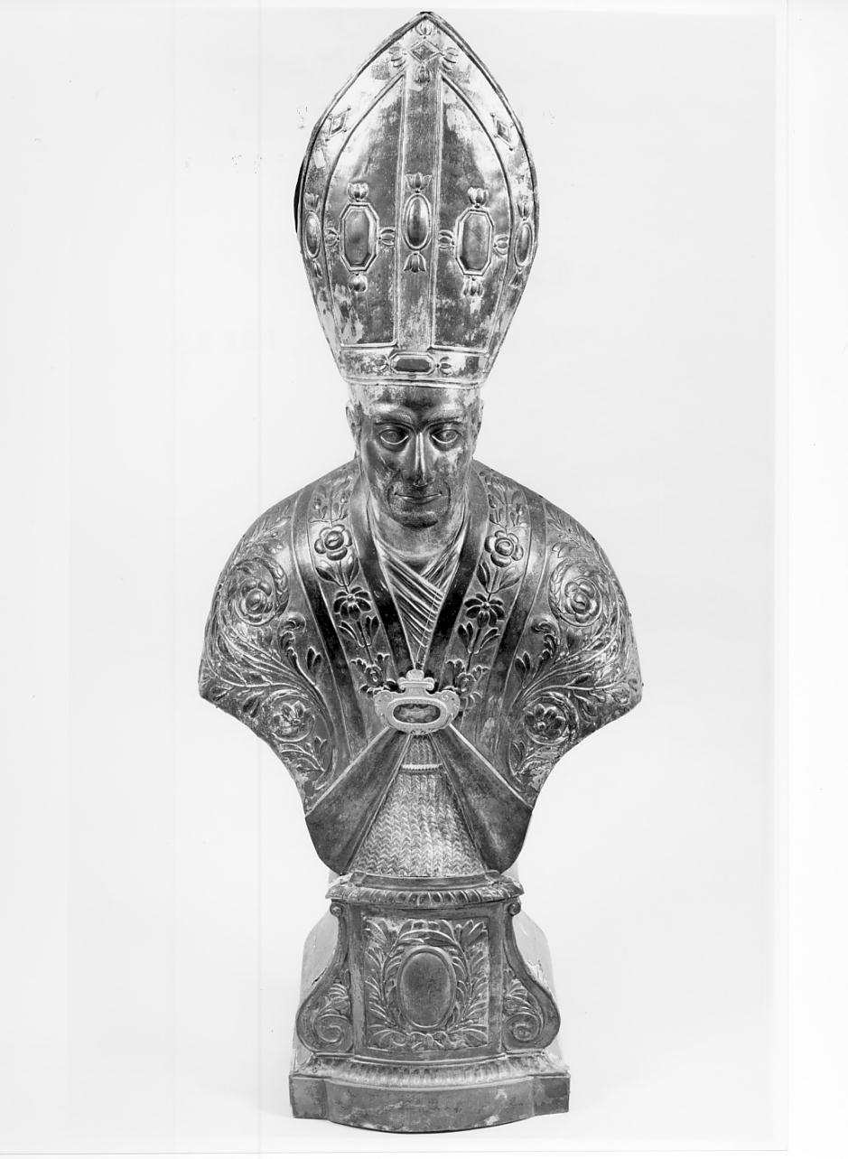 reliquiario - a busto, serie - ambito padano (prima metà sec. XIX)