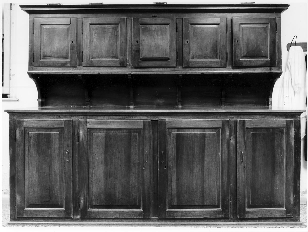 armadio da sacrestia, opera isolata - ambito cremonese (sec. XIX)