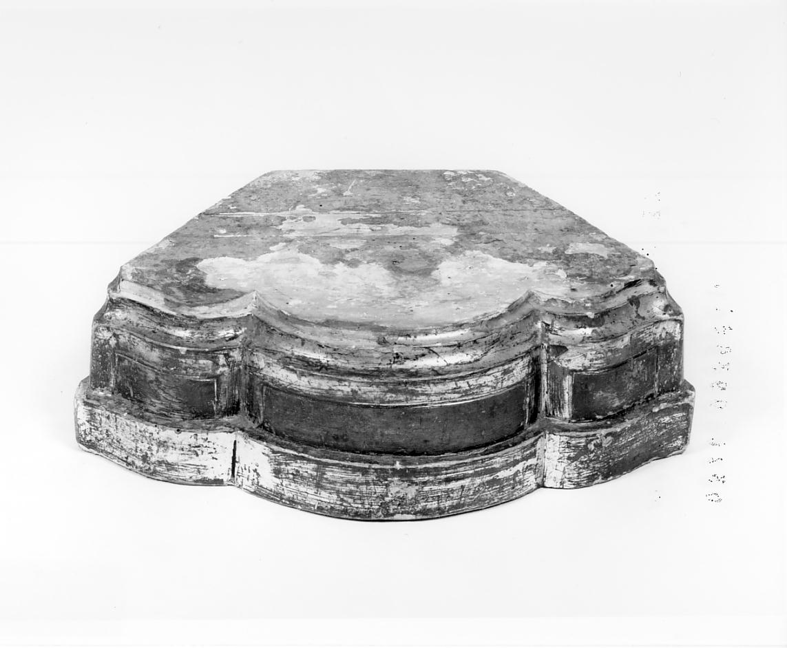 piedistallo di statua, serie - ambito cremonese (fine sec. XVIII)