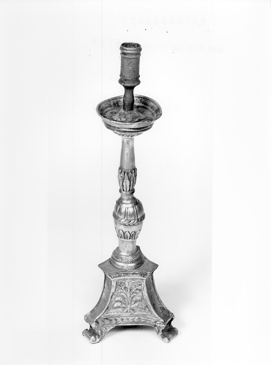 candeliere, serie - ambito cremonese (prima metà sec. XIX)