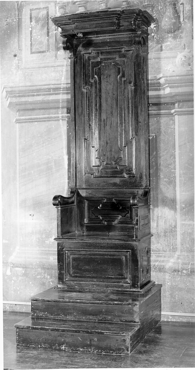 cattedra, opera isolata - bottega cremonese (seconda metà sec. XVIII)