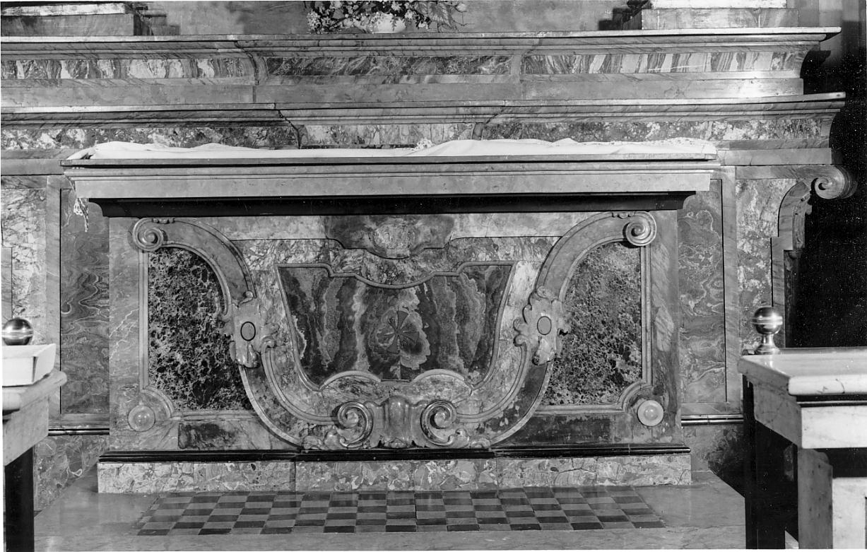 altare, opera isolata - ambito lombardo (seconda metà sec. XVIII)