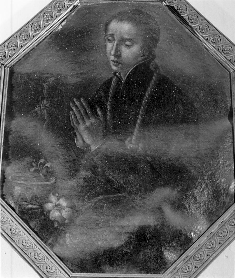 San Luigi Gonzaga (dipinto, opera isolata) di Brunelli Giovanni (inizio sec. XVIII)