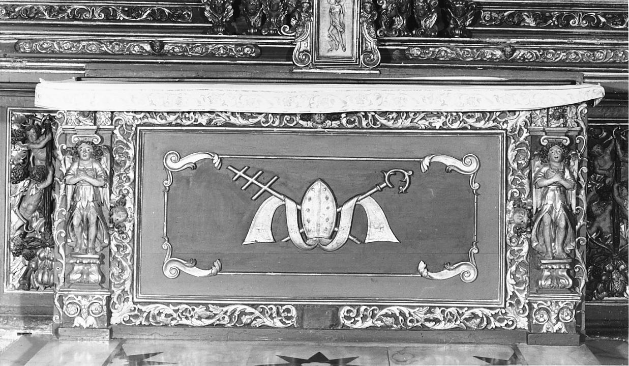altare - a mensa, opera isolata di Ramus Domenico (bottega) (sec. XVII)