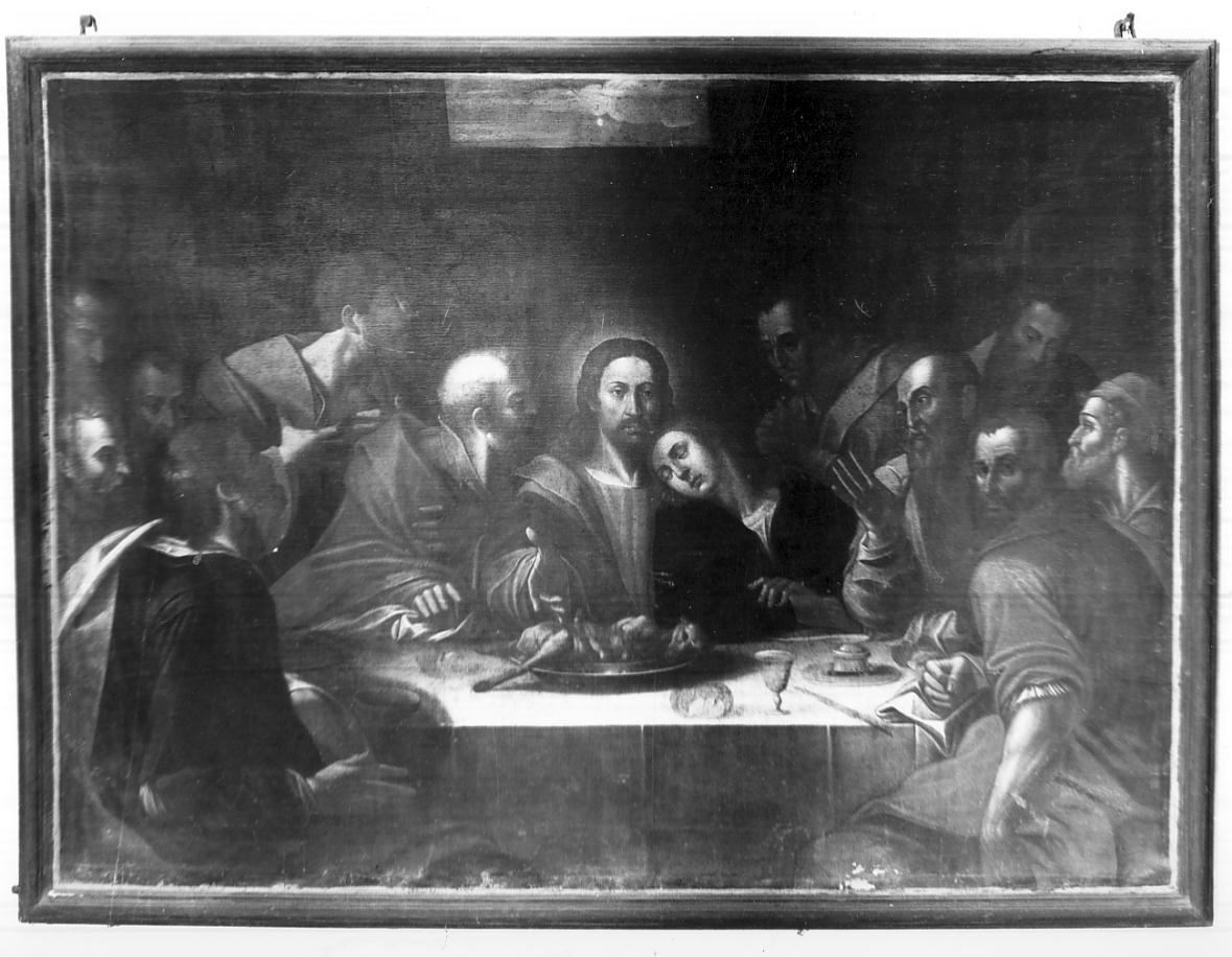 ultima cena (dipinto, opera isolata) di Savi Domenico (attribuito) (metà sec. XVII)