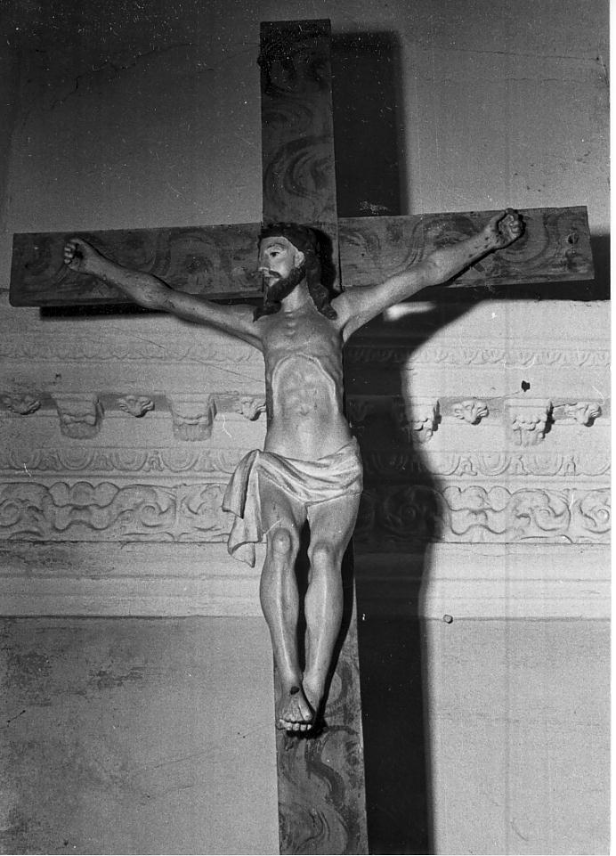 crocifisso, opera isolata - ambito italiano (fine/inizio secc. XVI/ XVII)