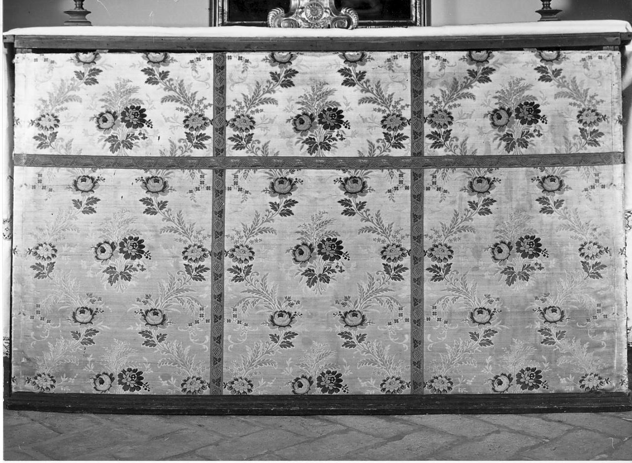 paliotto, opera isolata - ambito italiano (sec. XIX)