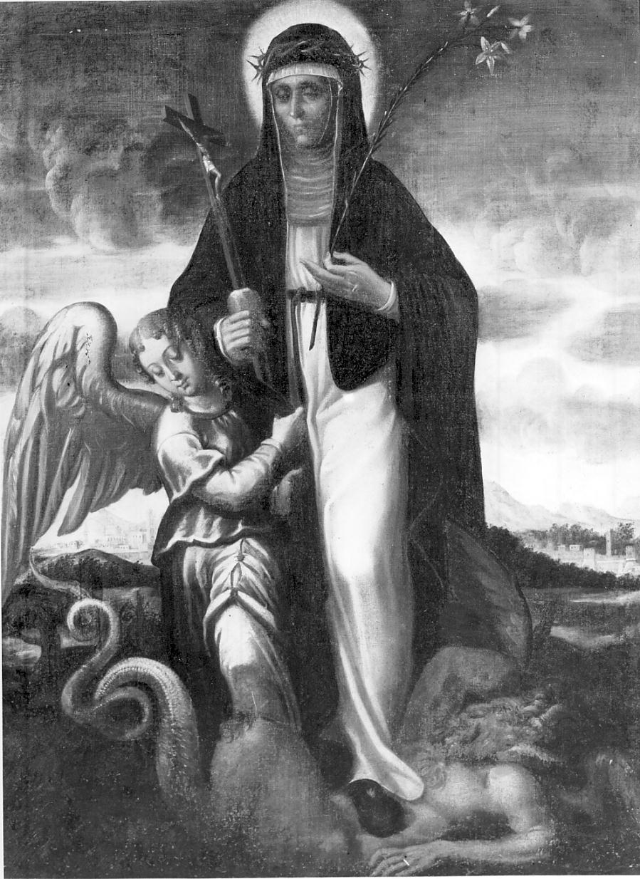 La Beata Osanna (dipinto, opera isolata) - ambito italiano (seconda metà sec. XVI)