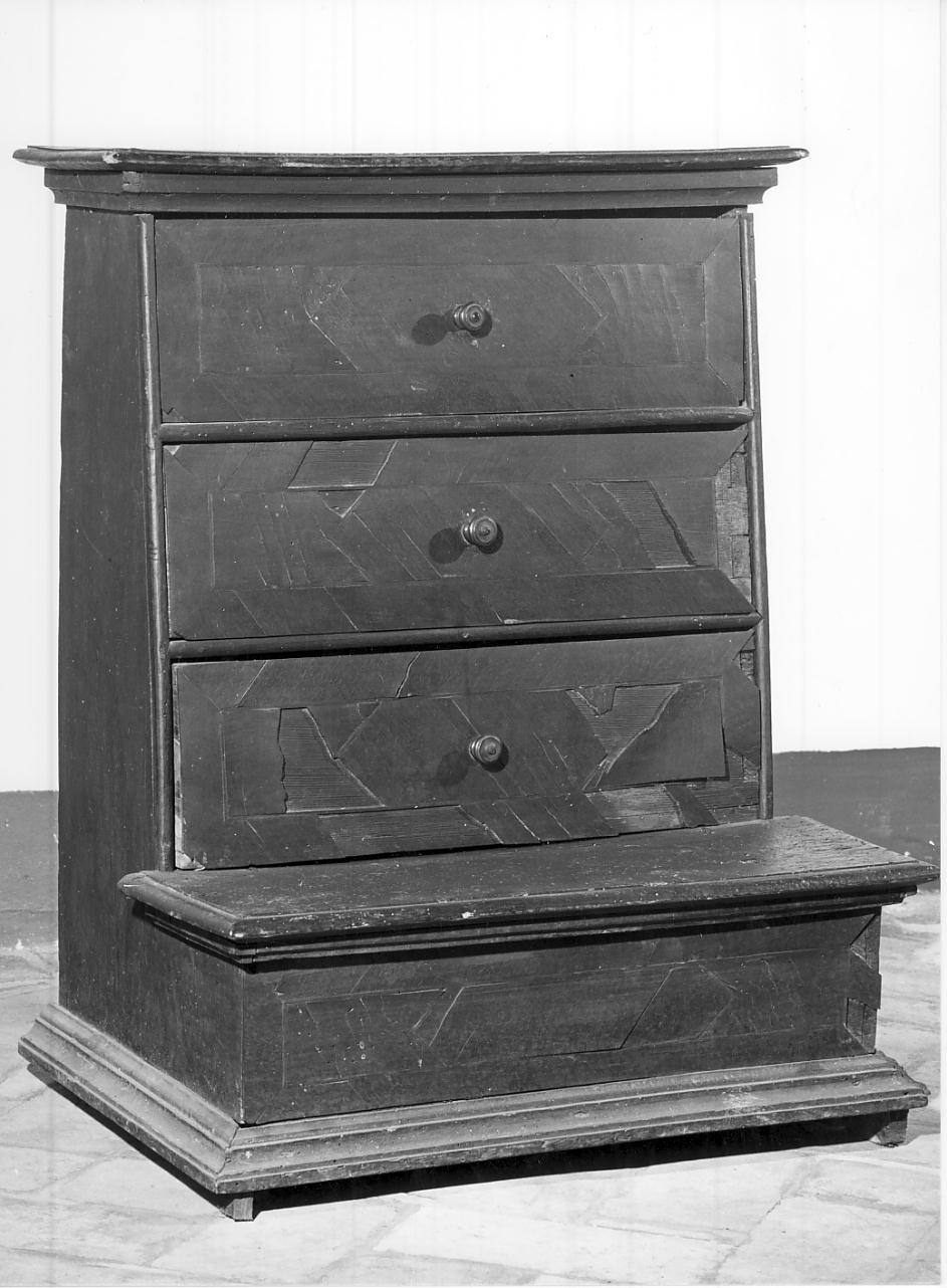 inginocchiatoio, opera isolata - ambito italiano (prima metà sec. XVIII)