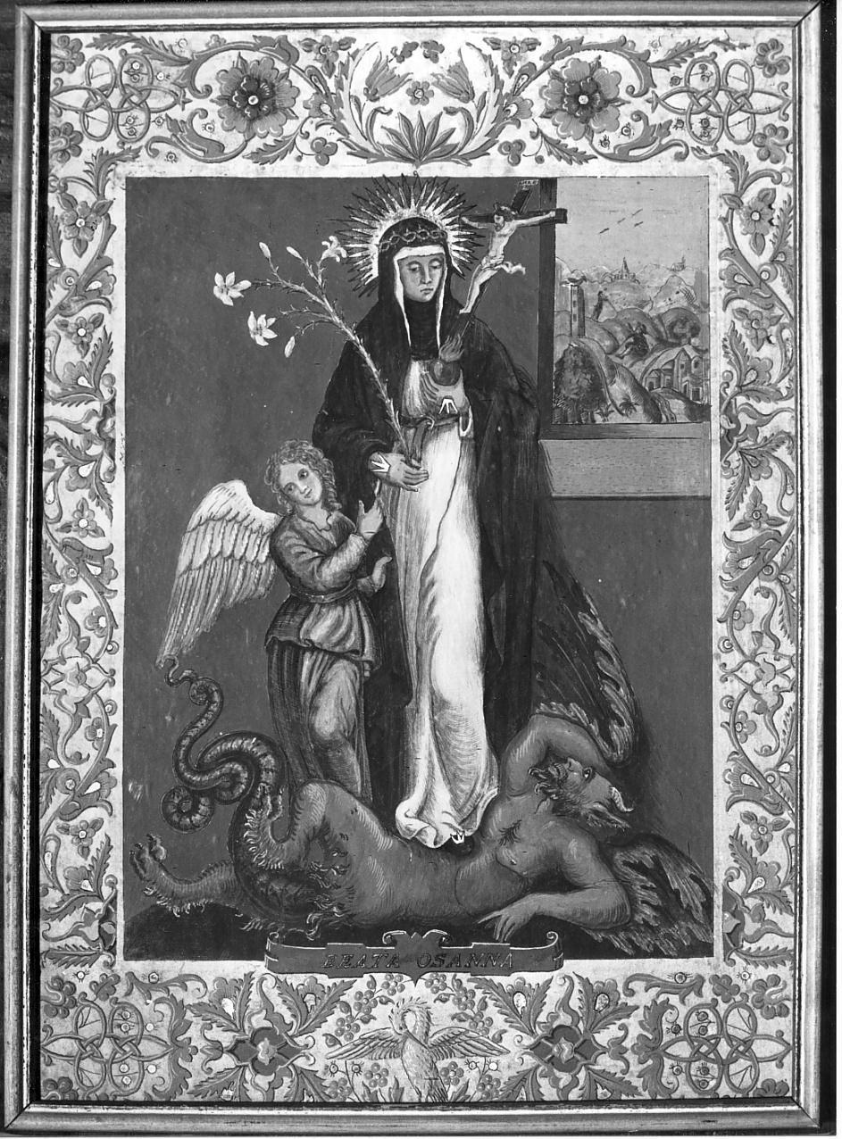 La Beata Osanna (dipinto, opera isolata) - ambito italiano (fine sec. XIX)