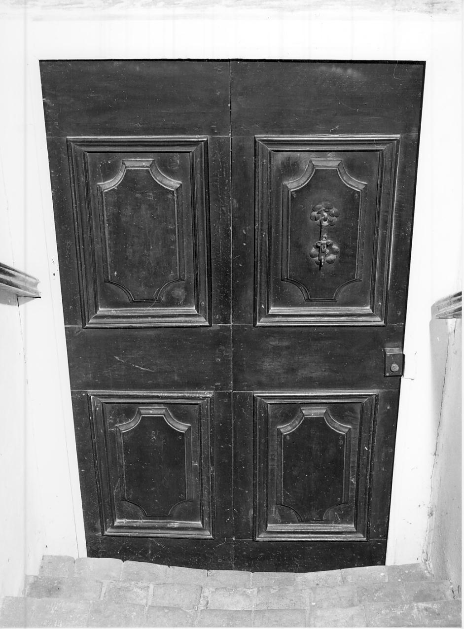 porta, opera isolata - ambito italiano (sec. XVIII)