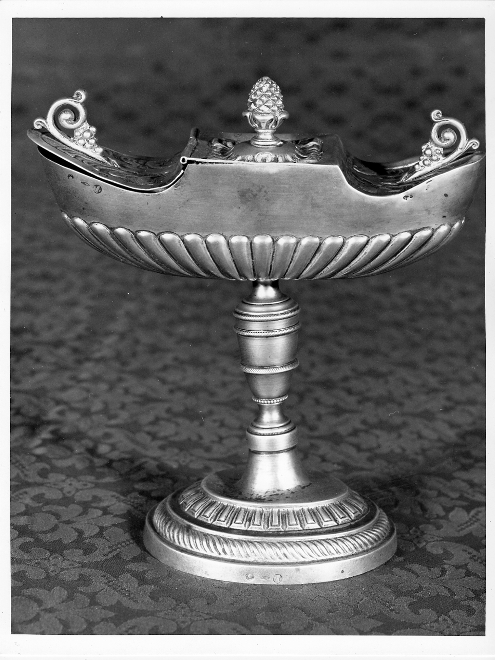 navicella portaincenso, elemento d'insieme di Zanardelli Angelo (sec. XIX)