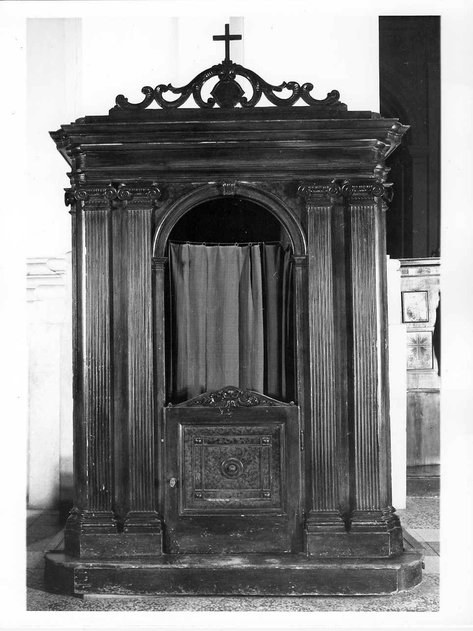 confessionale, serie - ambito lombardo (sec. XIX)