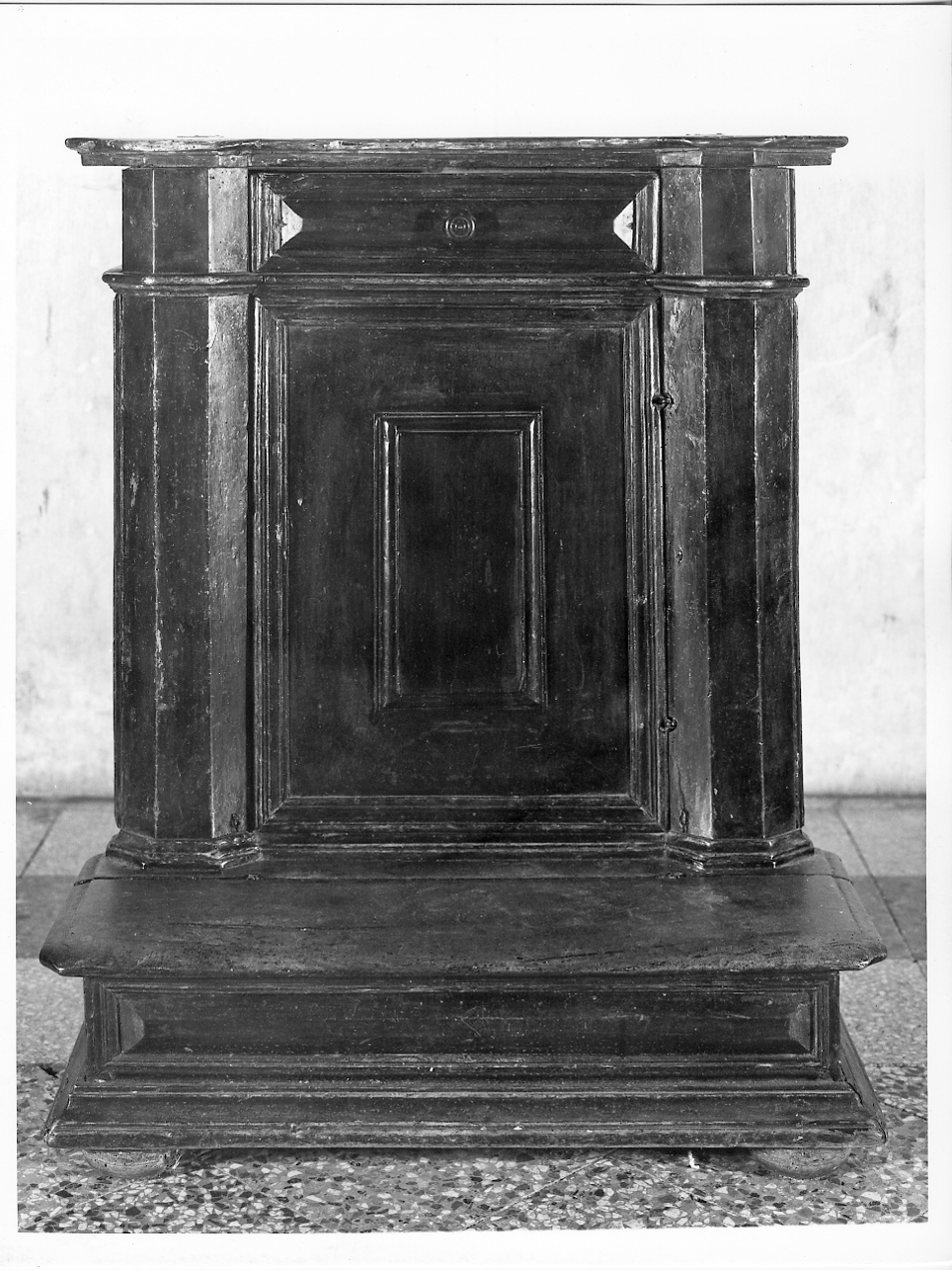 inginocchiatoio, opera isolata - ambito lombardo (seconda metà sec. XVIII)