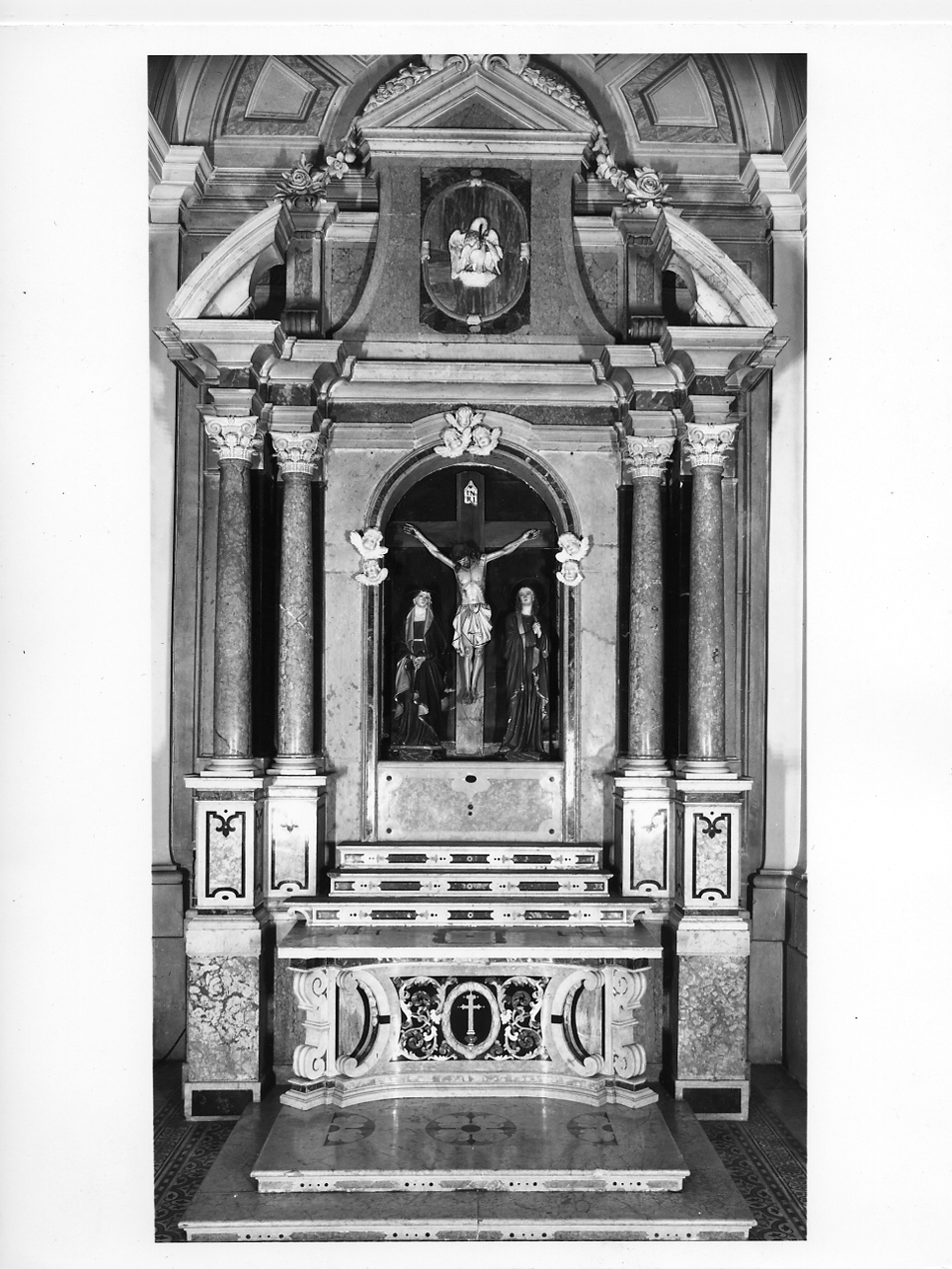 altare, opera isolata - ambito bresciano (fine/inizio secc. XVIII/ XIX)