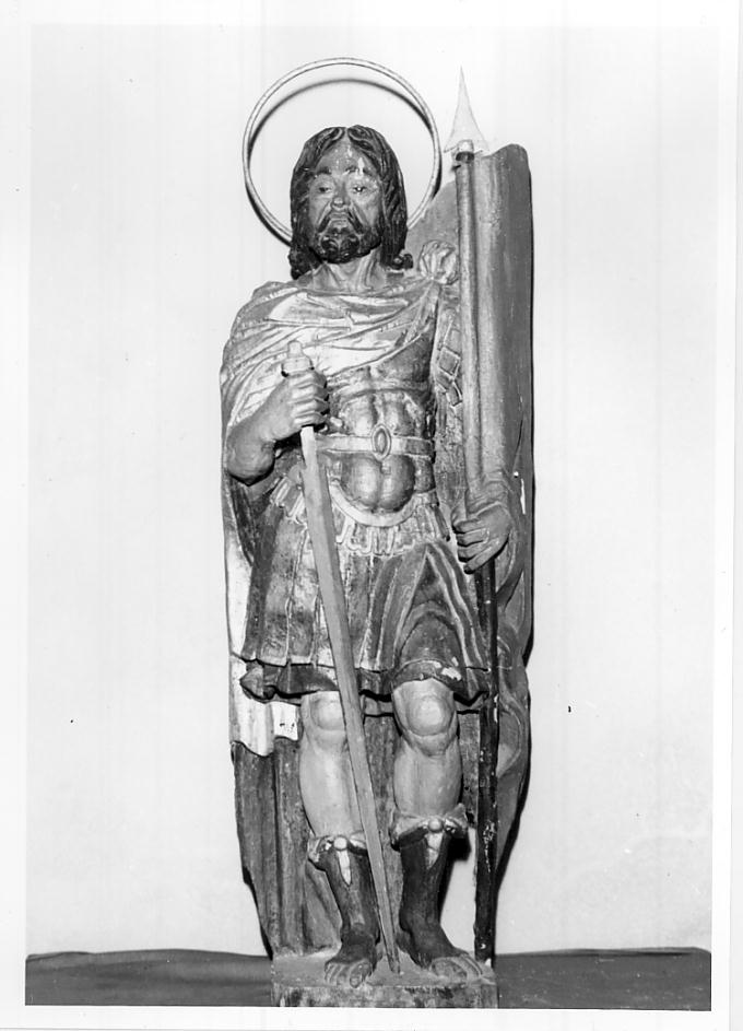 San Rocco (statua, opera isolata) - bottega bresciana (sec. XVII)