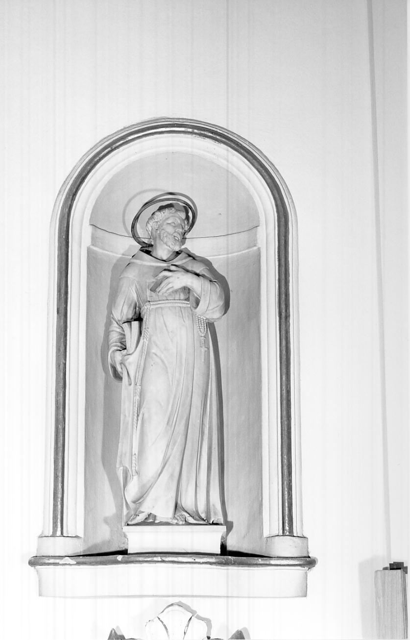 San Francesco d'Assisi (statua, opera isolata) di Bonazza Tommaso (sec. XVIII)