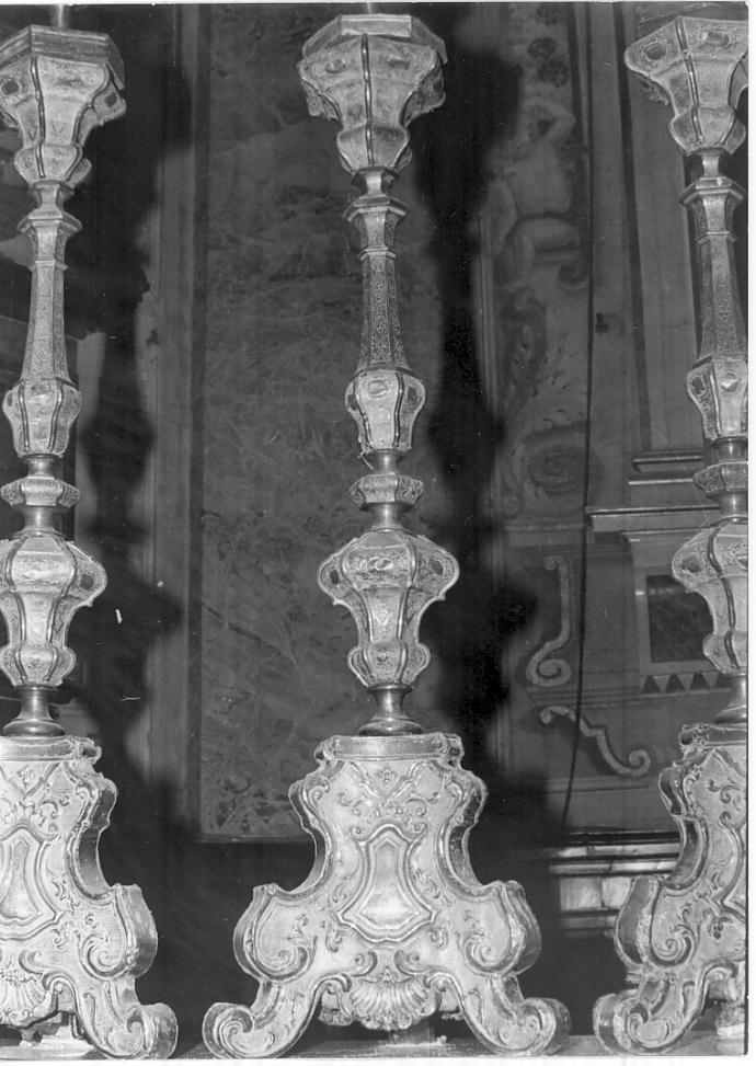 candeliere, serie - ambito italiano (sec. XVIII)