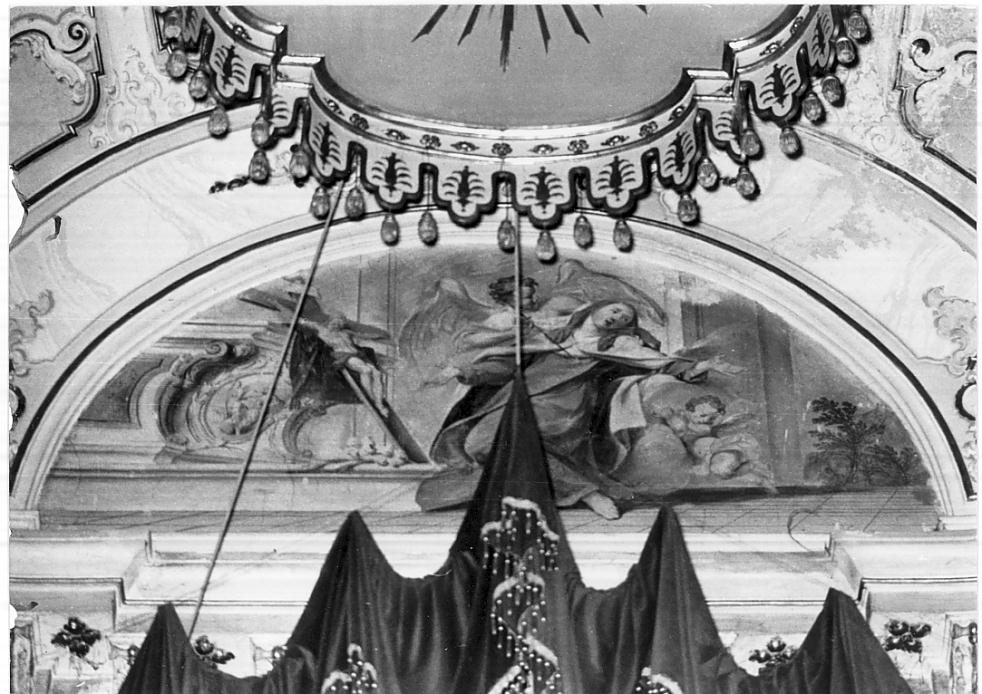 estasi di Santa Teresa d'Avila (dipinto, opera isolata) - ambito italiano (sec. XVIII)