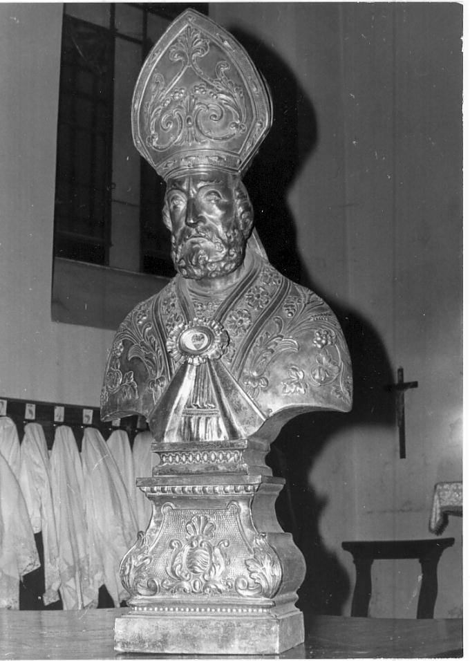 reliquiario - a busto, opera isolata - ambito italiano (sec. XIX)