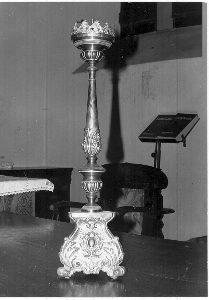 candeliere, serie - ambito italiano (secc. XVIII/ XIX)