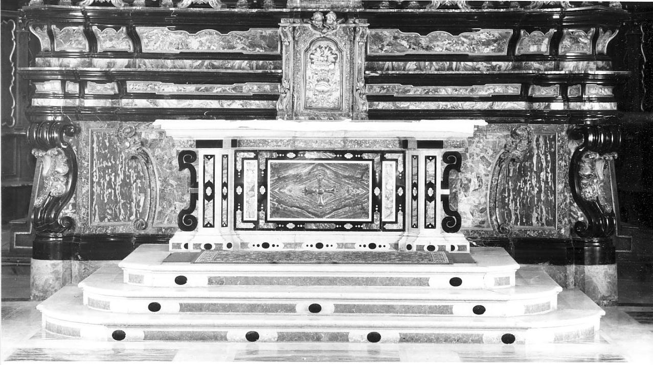 altare maggiore, opera isolata - ambito italiano (inizio sec. XIX)