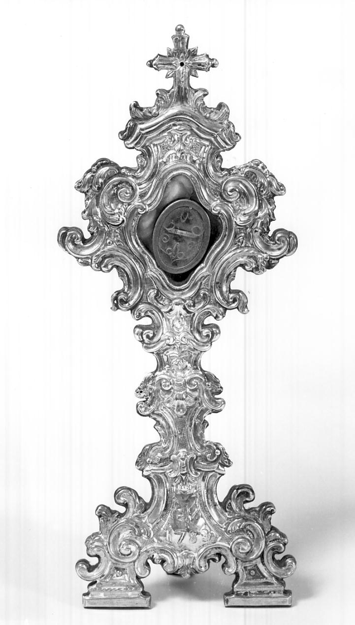 reliquiario, opera isolata - ambito italiano (seconda metà sec. XVIII)