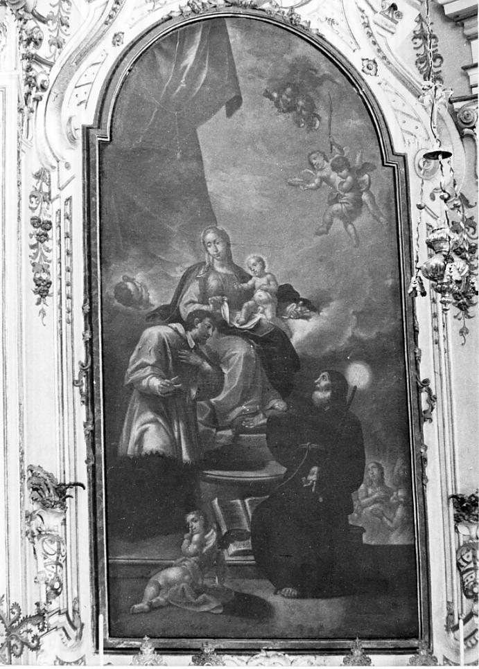 pala d'altare, opera isolata - ambito italiano (sec. XVIII)