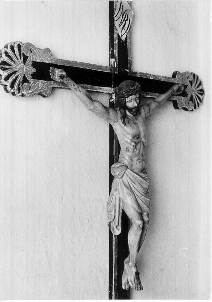 crocifisso, opera isolata - ambito italiano (sec. XVII)