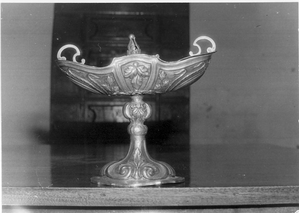 navicella portaincenso, opera isolata - ambito italiano (sec. XVII)