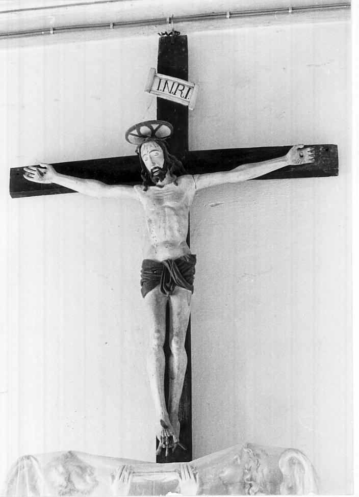 crocifisso, opera isolata - ambito italiano (sec. XVI)