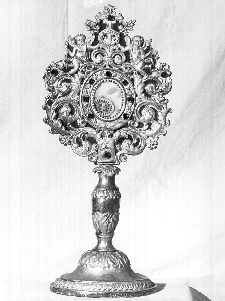 reliquiario, coppia - ambito bresciano (sec. XVII, sec. XIX)