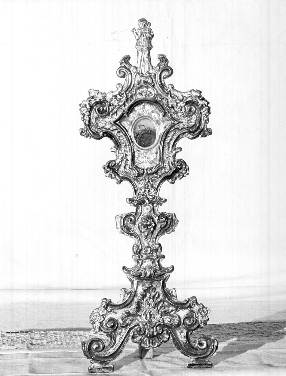 reliquiario, opera isolata - ambito bresciano (sec. XVIII)