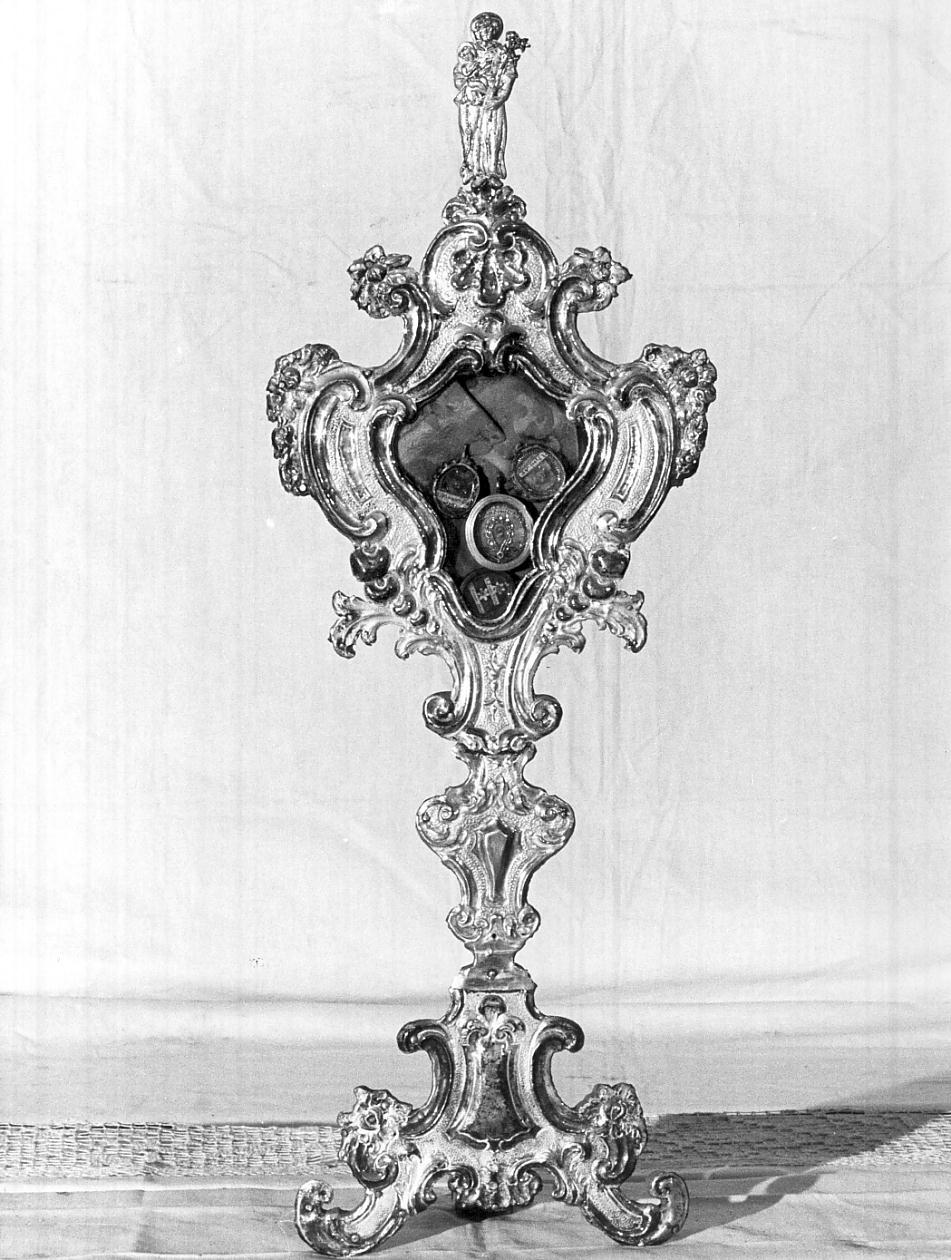 reliquiario, opera isolata - ambito bresciano (sec. XVIII)