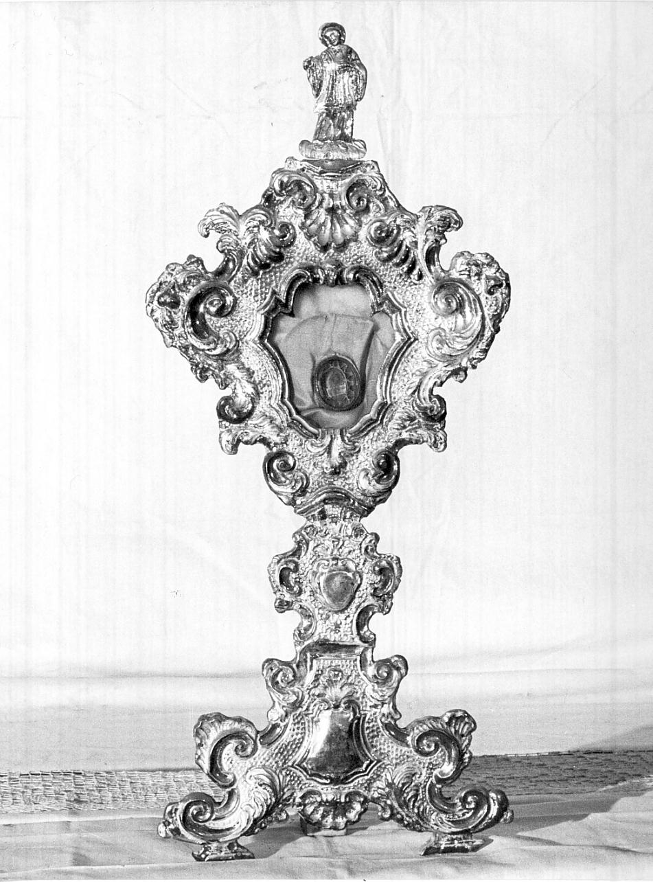 reliquiario, opera isolata - ambito bresciano (sec. XVIII)