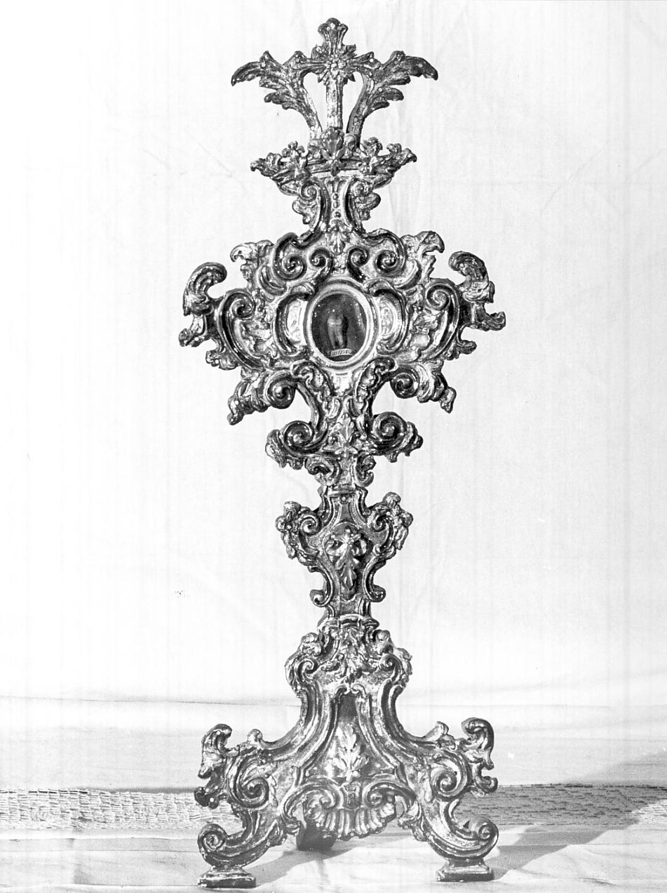 reliquiario, opera isolata - ambito bresciano (sec. XVIII)