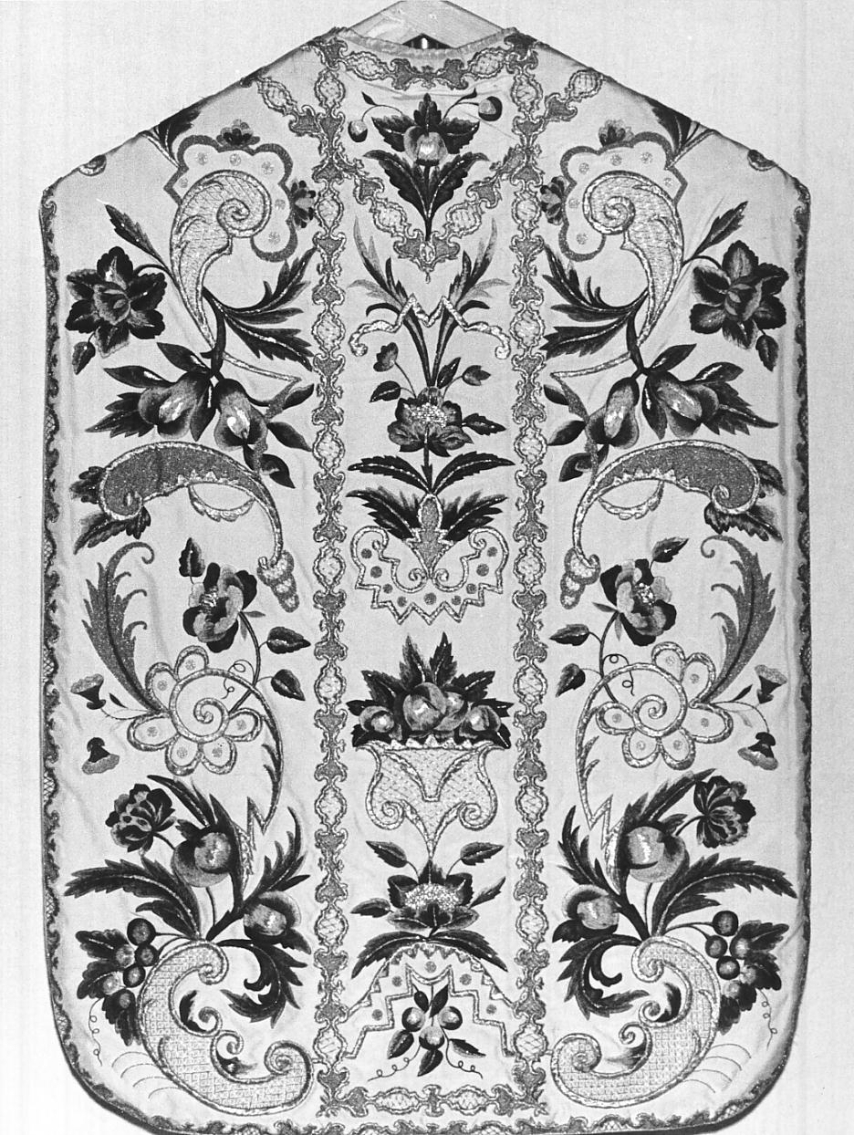 paramento liturgico, insieme - ambito italiano (metà sec. XVIII)