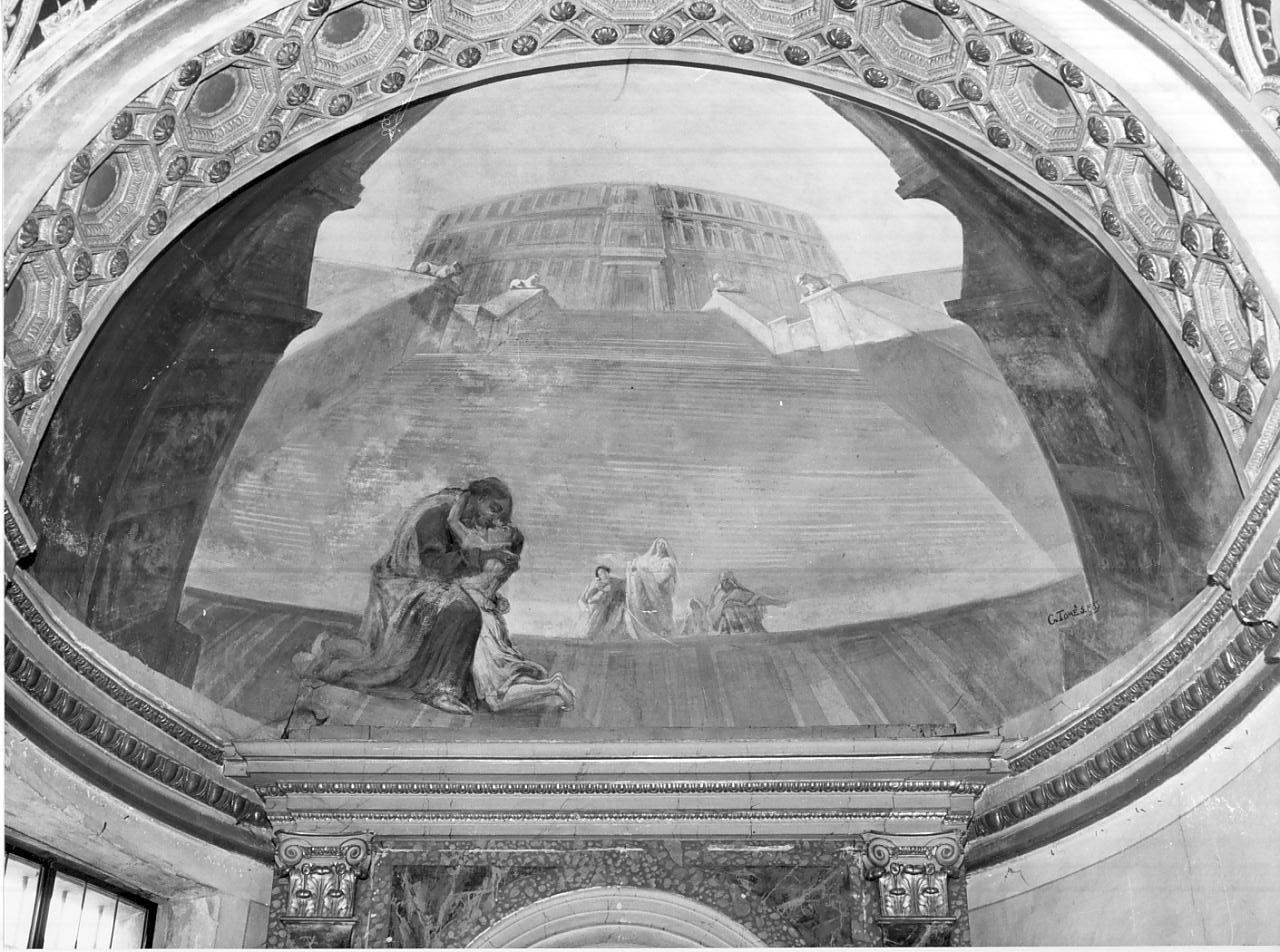 Il figliol prodigo (dipinto, opera isolata) di Tomè Giuseppe (prima metà sec. XX)