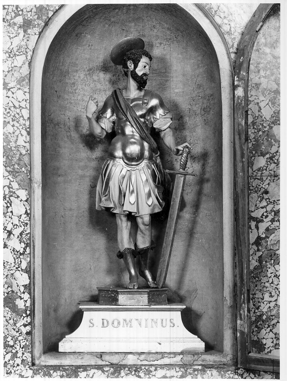 San Donnino (statua, opera isolata) di Badalino Stefano (prima metà sec. XVII)