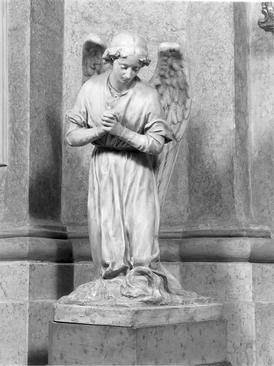 angelo (statua, serie) - manifattura lombarda (metà sec. XIX)