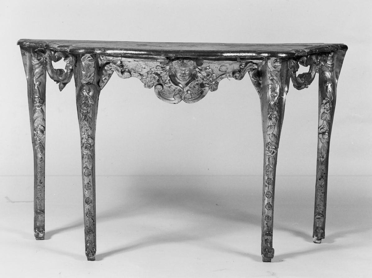 console, opera isolata - manifattura cremonese (fine/inizio secc. XIX/ XX)