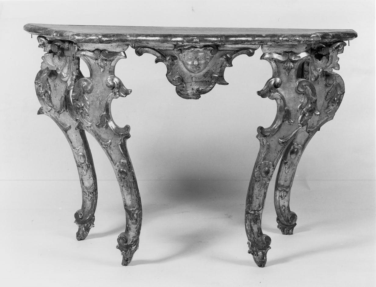 console, opera isolata - manifattura cremonese (seconda metà sec. XVIII)