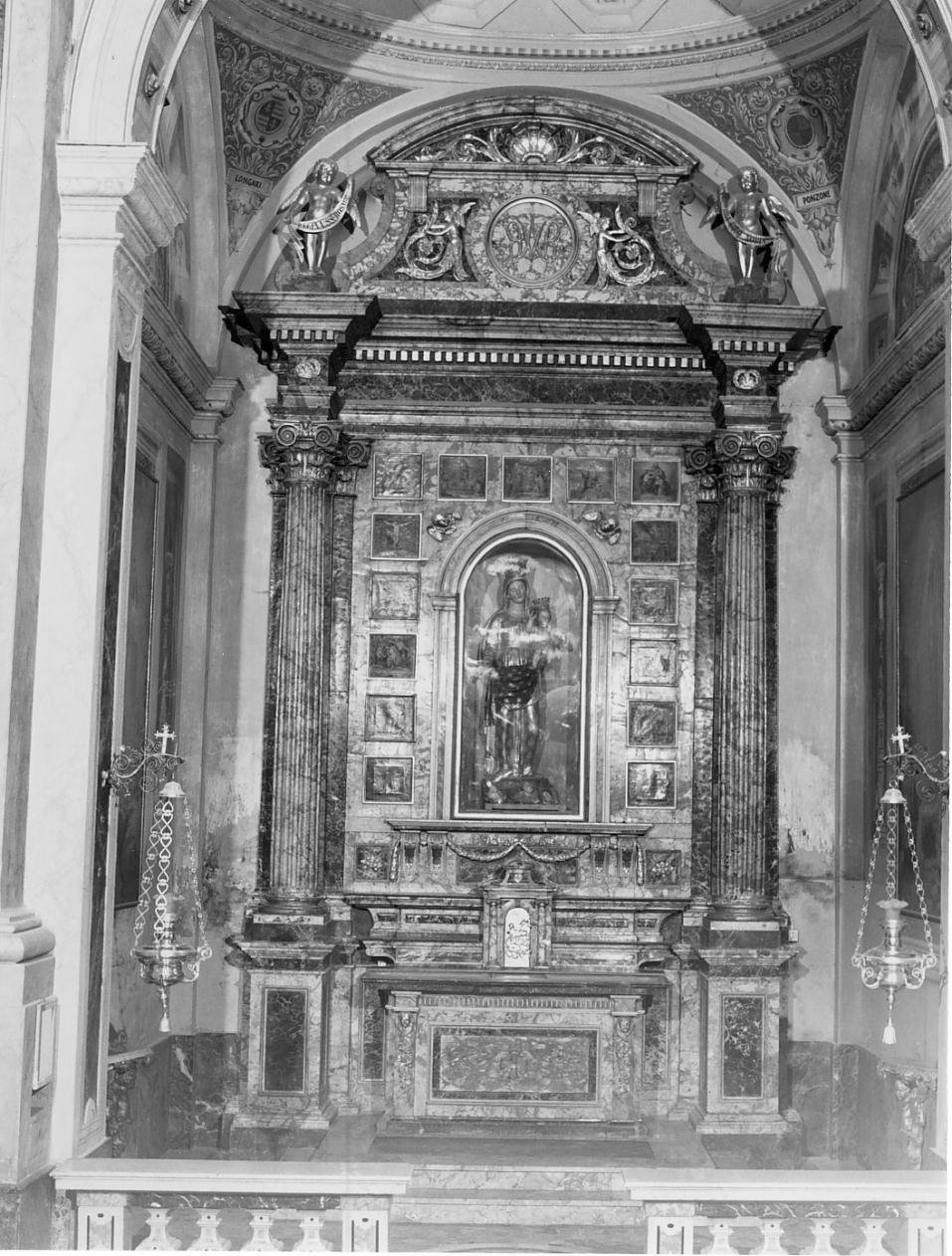 altare, complesso decorativo - manifattura lombarda (prima metà sec. XIX)