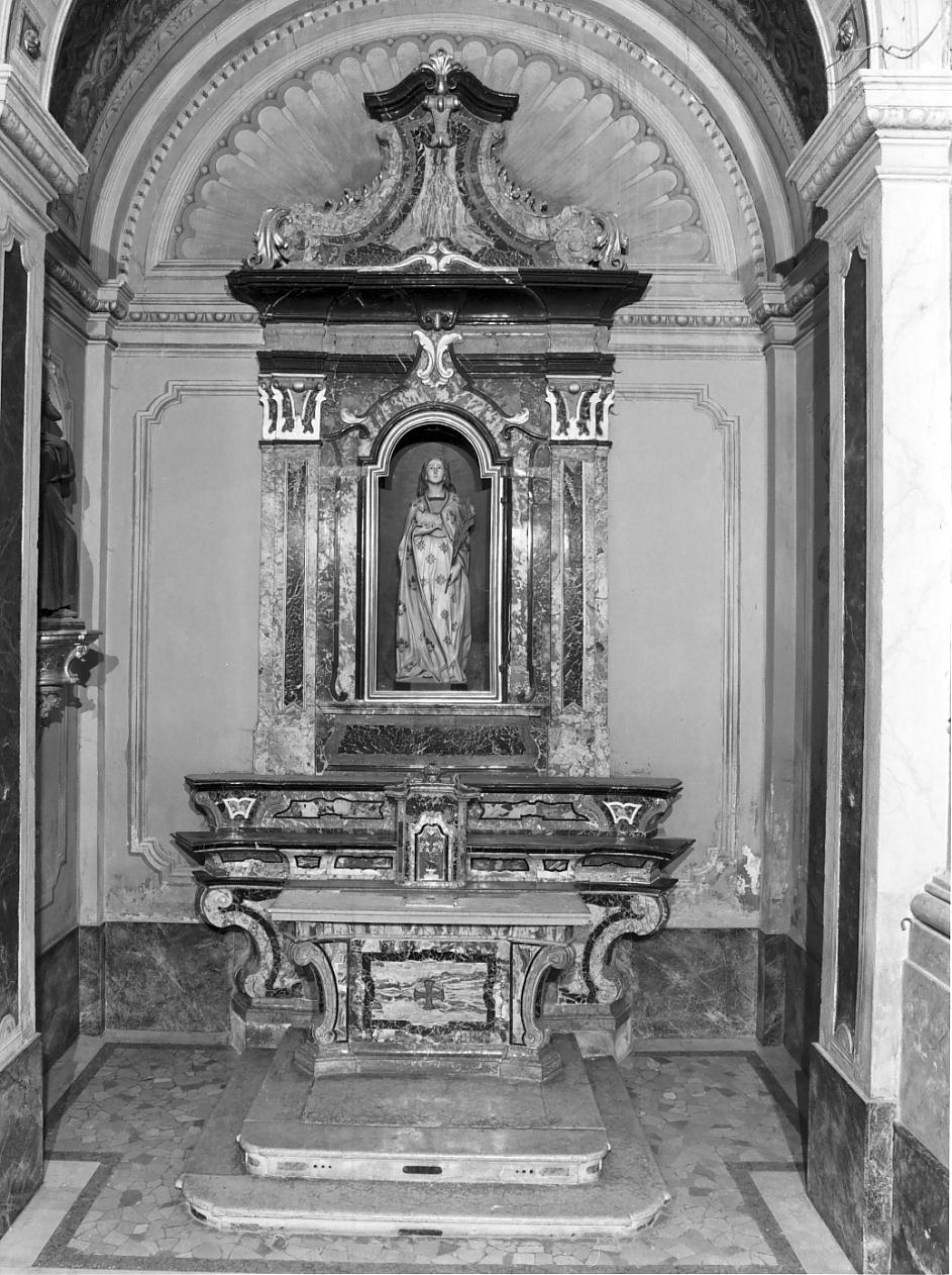 altare, complesso decorativo - manifattura cremonese (seconda metà sec. XVIII)