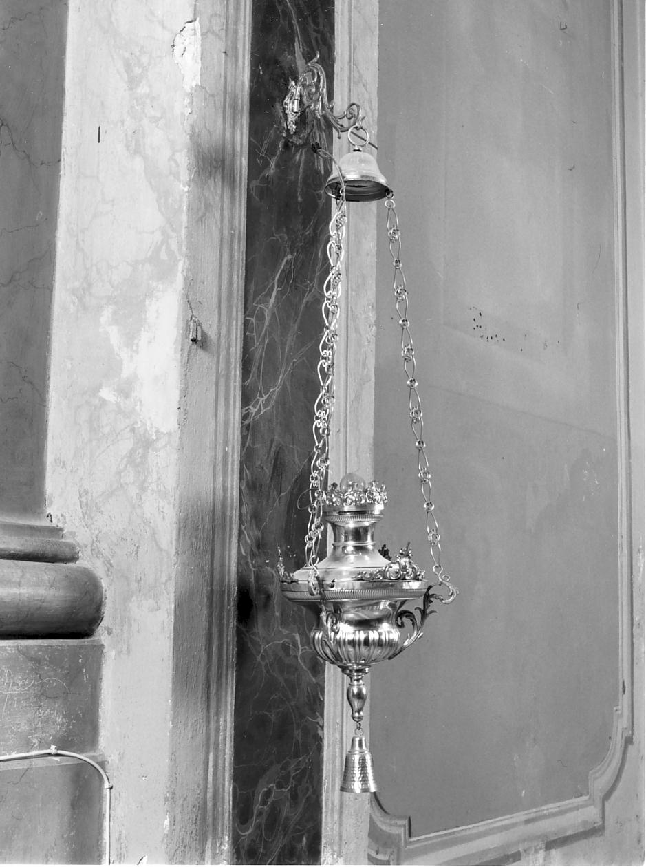 lampada pensile, serie - manifattura lombarda (prima metà sec. XX)