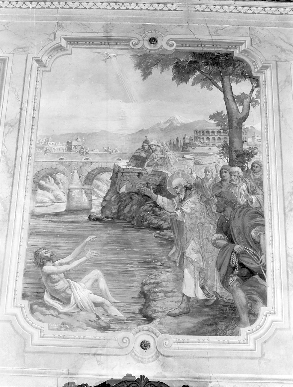 San Zeno (dipinto, ciclo) di Benedini Ottorino, Barbiani Umberto detto Gucin (sec. XX)