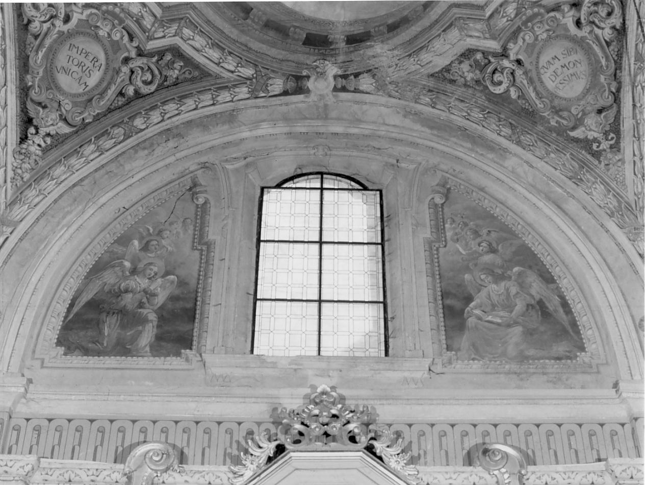 angeli (dipinto, elemento d'insieme) di Benedini Ottorino, Barbiani Umberto detto Gucin (sec. XX)